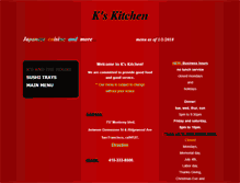 Tablet Screenshot of kssushisf.com